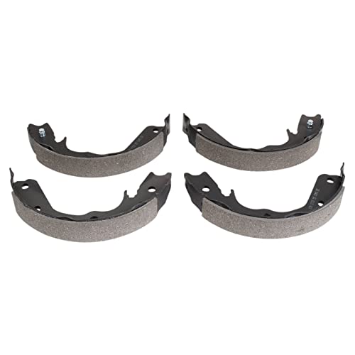 Image of TRQ Rear Brake Pad and Rotor Set Ceramic Compatible with 2001-2006 Acura MDX