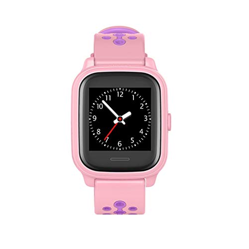 4 Touch GPS Kinder Smartwatch Smartphone Watch - Schutz für Ihr Kind - SOS Notruf - Telefonfunktion - Keine MONITORFUNKTION - GPS Kinder Uhr, Rosa
