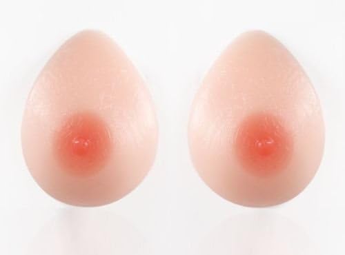 Narrow Silicone Breast Forms Crossdresser Mastectomy 34D 1 PAIR