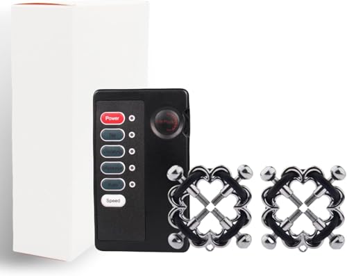 Masajeador de pezones con estimulación eléctrica para superar la rutina en pareja