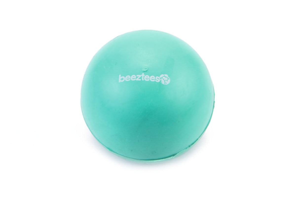 Beeztees Köpek Oyuncağı, Dolu Top, Kauçuk, Turkuaz, 9cm