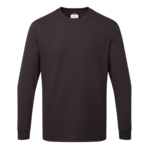 Camiseta Hombre Portwest Antistatic ESD L/S para evitar la acumulación de energía estática