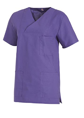 Leiber Damen Herren Kasack Schlupfjacke-5 - Lila - (54/56)