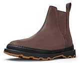Camper Homme Brutus+ K300534 Bottines Chelsea, Marron foncé 002, 43 EU