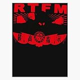 Mao RTFM Bumper Sticker Window Water Bottle Decal 5'