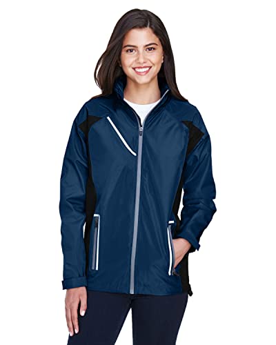Team 365 Ladies' Dominator Waterproof Jacket S SPORT DARK NAVY