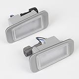 MTQ Auto Parts Genuine OEM License Plate Light Lamp Left & Right 92501-B1000, 92502-B1000