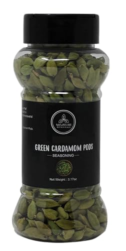Naturevibe Botanicals Green Cardamom Pods Whole, 3.17 ounces | Non-GMO and Gluten Free | Indian Spice | Adds aroma and taste