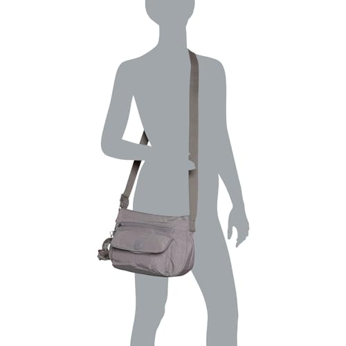 Kipling Syro Crossbody Bag Cool Grey Tonal4