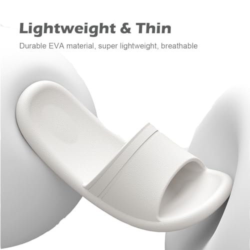 Soft Thin Slippers for Women Men Quick Dry Bathroom Shower Shoes Non Slip Beach flat slide Sandal2