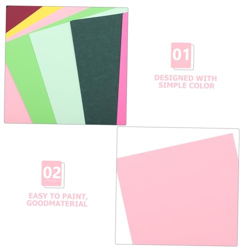 Papier cartonné UKCOCO 100 feuilles rigides contre les déchirures - 5