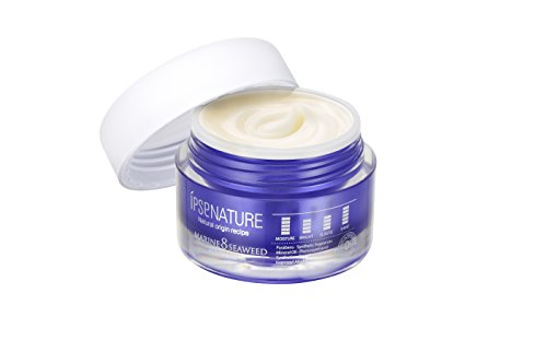 Natural Korean Hypo-Allergenic Marine 8 Seaweed Aqua Cream With Algae Extract, Marine Collage, Laminaria Japonica, Chlorella Extract, For Face, Neck, Forehead, Under Eyes, Nose Wings, Lips - 50 mg