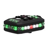 Safety Guard | Kennzeichnung für Einsatzkräfte | Einsatzleitung | LED Ausrüstung | LED Signalleuchte für Körper | Personenschutz | Zubehör für Feuerwehr, Polizei und Rettungsdienst (Grün)