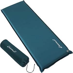 Clostnature Self Inflating Sleeping Pad for Camping – 1.5/2/3 inch Camping Pad, Lightweight Inflatable Sleeping Mat for Backpacking, Compact Ultralight Foam Camping Air Mattress for Tent, Hammock