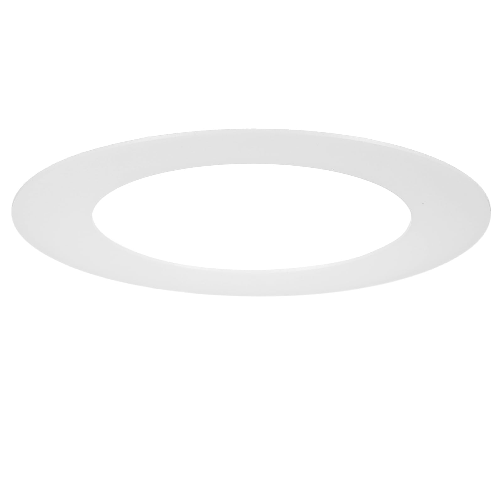 VIAPUICE Recessed Light Trim Ring for ID 127mm OD 190mm 1Pcs, White