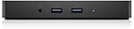 Dell Universal Dock WD15 Docking Station with 130W Adapter, USB C to HDMI Adapter, Double Display Docking Station with LED Indicator, Mini Displayport, VGA (Renewed)