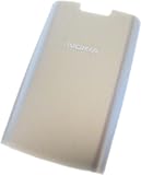 Original Nokia X3-02 Akkudeckel / Akkufachdeckel / Battery Cover - silber