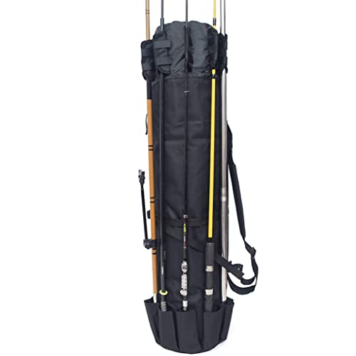 Sac de pêche à tissu à tissu Oxford portable Sac de rangement de la canne à pêche Place d'outils de pêche, sac de… - Image 5