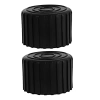 CONGARTENO 2 Stück Gummifüße Beinschutz Für Fitnessgeräte rutschfeste Dicke Fußpolster Aus Gummi Universeller Bodenschutz Für Trainingsgeräte