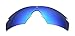 NicelyFit 4 Pairs Polarized Replacement Lenses for Oakley Si Ballistic M Frame 2.0 Sunglasses (Black Blue Red Titanium)