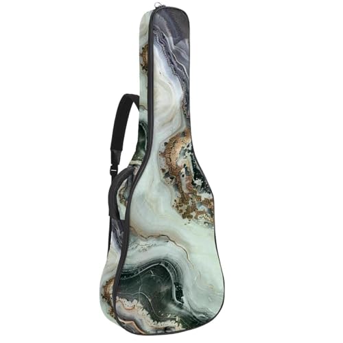 Sac de transport pour guitare acoustique étanche avec housse éponge et bandoulière