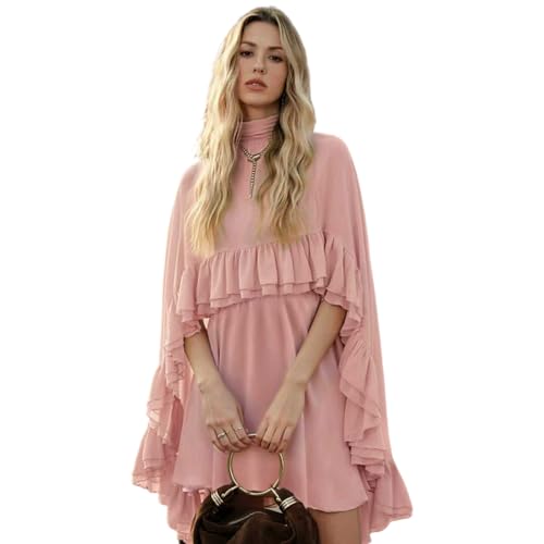 Mousseline semi-transparente à volants : l'ensemble anti-chaleur chic
