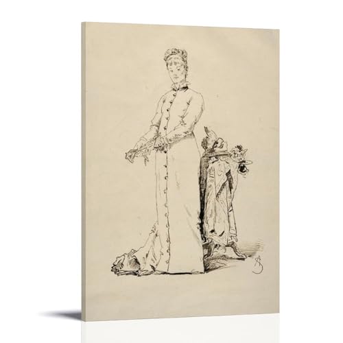 Tableaux muraux sur toile Alfred Stevens pour habiller un mur vide avec finesse et réalisme