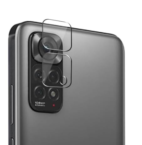 Movilear Protector de Lentes Camara para Xiaomi Redmi Note 11S 4G, Cristal Templado, Cobertura Total para Lente Trasera PTLE