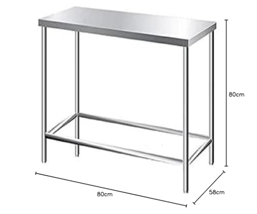 Image of Stainless Steel (SS Table, 32 x 23 x 31.5 (No Under Shelf))