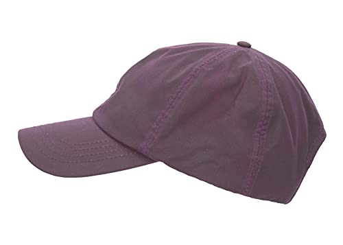 Image of WALKER AND HAWKES Unisex Waxed Cotton Baseball Cap - One Size