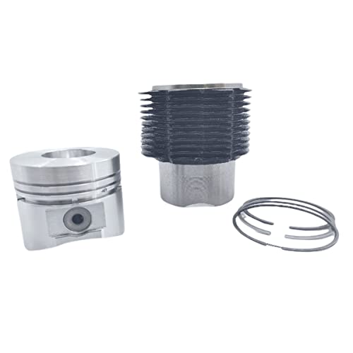 motokent KIT (PISTÓN + CONJUNTO DE ANILLOS DE PISTÓN + CAMISA DE CILINDROS): LOMBARDINI / 6LD 400