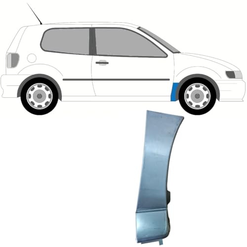 Panneau de réparation de l’aile avant pour Volkswagen Polo 1994-1999 / Droite