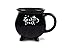 Winkee - Zaubertrank Becher | Witches Brew Mug | Hexenkessel Kaffeetasse | Witcher Tasse | Magischer Kaffee & Tee Kessel mit Feuer Effekt | Kaffeebecher groß ca. 450ml | Geschenk zum Geburtstag