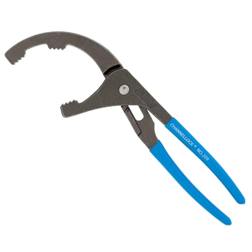 Channellock Oil Filter and PVC Plier 209 - Adjustable 4 Position Grip - 9-Inch