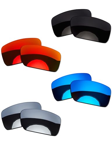 Verres Oakley Gibston OO9449 : lot de 4 paires polarisées contre l'éblouissement