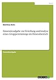 Einsendeaufgabe zur Erstellung und Analyse eines Gruppentrainings im Fitnessbereich
