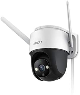 Security Camera Outdoor with Floodlight and Sound Alarm, 4MP QHD Pan/Tilt 2.4G Wi-Fi Camera, IP66 Weatherproof 2.5K Bullet Camera, Full Color Night Vision IP Camera with 2-Way Talk, Imou Cruiser 4MP