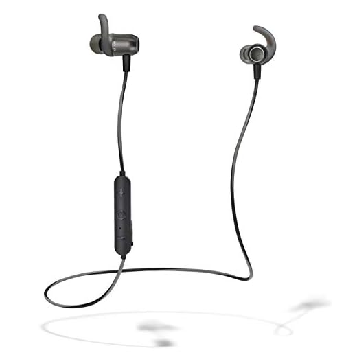 Status Audio BT Transfer Dual Driver Wireless Earphones - Bluetooth 5.0. + aptX, 8 Hour Battery, IPX-5 Water Resistance, Balanced Armature + Dynamic Drivers, Award Winning Sound (Gunmetal)