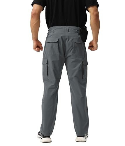 NATUVENIX Tactical Pants for Men, Ripstop Lightweight Cargo Work Pants - image 2