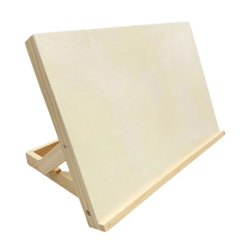 Caballete de escritorio ajustable plegable de madera, soporte de dibujo portátil para bocetos, pintura artística, caballete de mesa