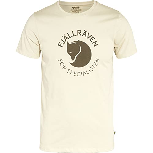 Fjällräven Herren Fox M/T-Shirt, Kreideweiß, M EU