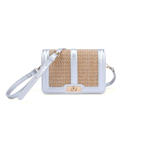 Image of Ayliss Straw Crossbody Bags for Women Straw Purses Handbags Shoulder Clutch Purse Summer Beach Woven Bags for Vacation