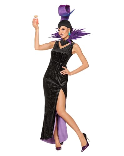 Spirit Halloween The Emperors New Groove Adult Yzma Costume Officially Licensed Perfect for Any Fan Women Size ADULT MEDIUM Standard Black