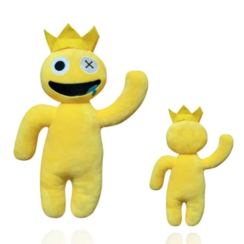 Peluche Rainbow Friends. Muñeco de Amigos del Arcoiris. Juguete de Videojuego de Terror. Regalo Infantil para Niños en Navidad, Cumpleaños. (Amarillo, Yellow, 30 cm) Peluche Rainbow Friends. Muñeco de Amigos del Arcoiris. Juguete de Videojuego de Terror. Regalo Infantil para Niños en Navidad, Cumpleaños. (Amarillo, Yellow, 30 cm)