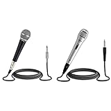 Pyle Handheld Microphone Bundle with Wired Dynamic Microphone (PDMIK1) | PDMIC58