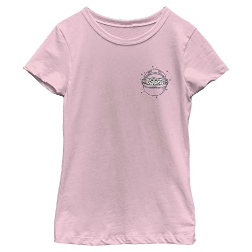 T-shirt Star Wars fille Mandalorian Grogu idée cadeau anniversaire