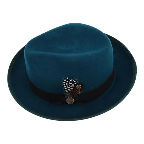 Chapeau fedora feutre homme idéal pour mariages fêtes et grands spectacles