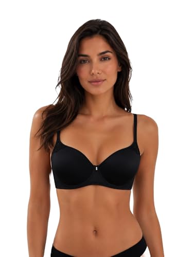 Image of Viola's Secret 6 Pack of Color Print T-Shirt Bras B Cup C Cup and D Cup