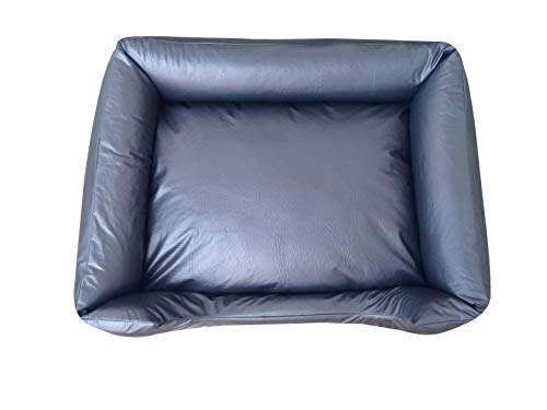 Cama de Cachorro Impermeável GG Preta