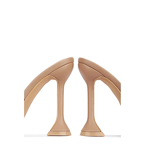 Image of Cape Robbin Lithe Sexy High Heels for Women, Square Open Toe Shoes Heels